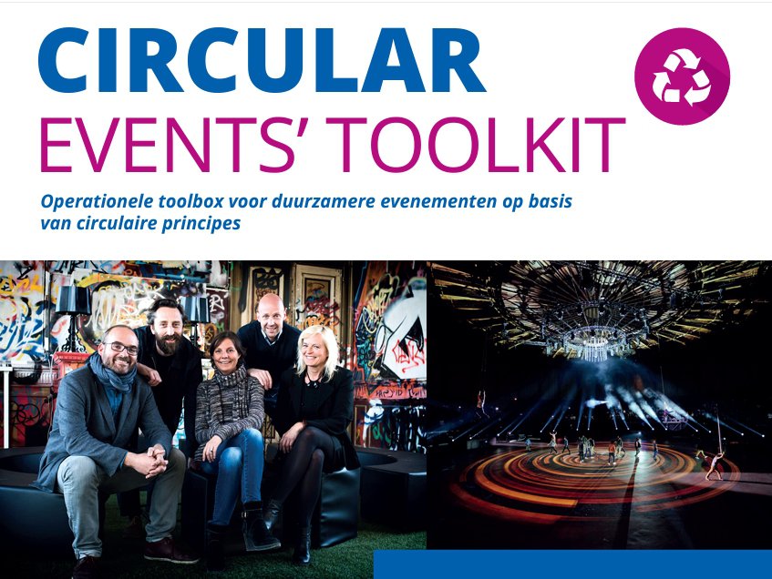 De Circular Event Toolkit, een toolbox voor meer verantwoorde evenementen